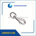 Metal Spring Clip Dog Swivel Snap Hook